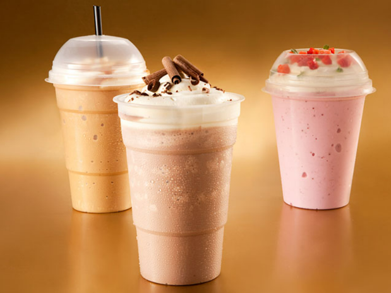 Vaso Frappe con tapa